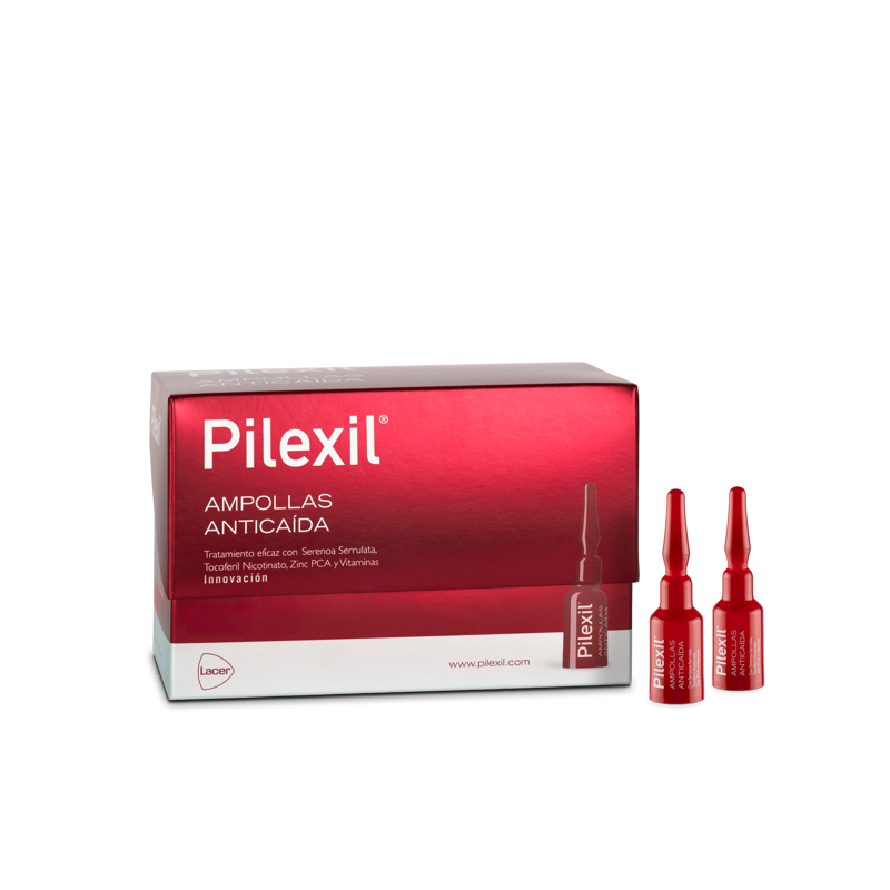 Ampollas anticaída Pilexil 15 x 10 ml