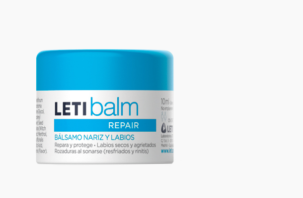 Bálsamo labial Letibalm 10 ml