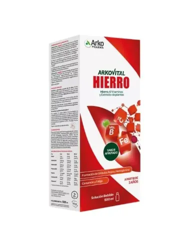 Hierro 14 mg 30 cápsulas Arkopharma
