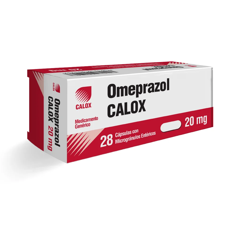 Omeprazol 20 mg 28 cápsulas